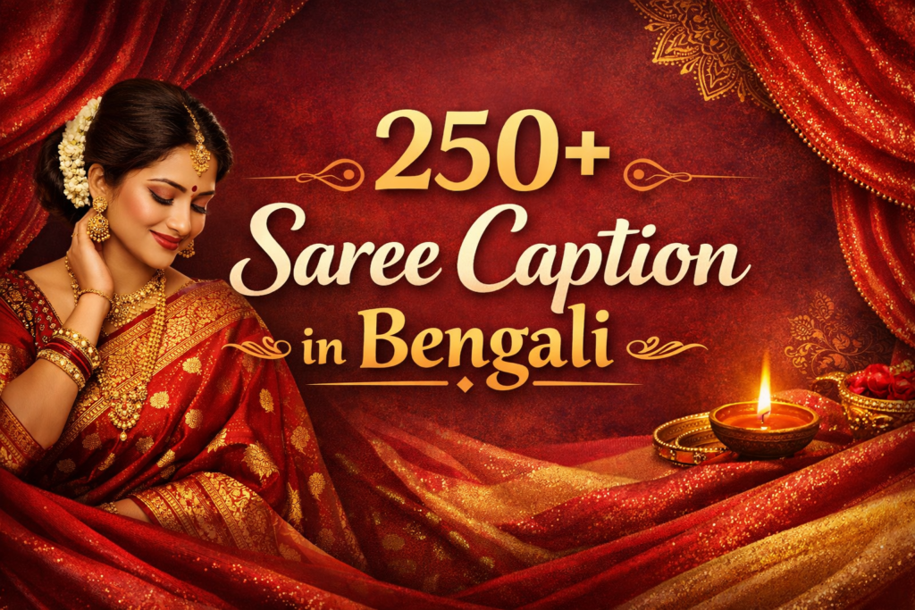 Saree Captions in Bengali for Instagram