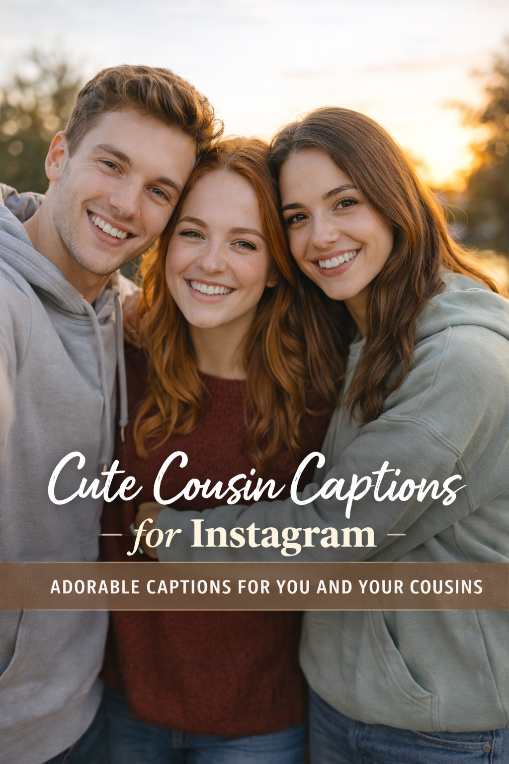 Cute Cousin Captions for Instagram