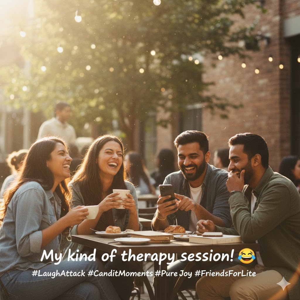 instagram captions for laughing candids