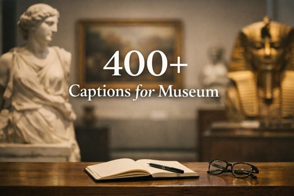 400+ Captions for Museum