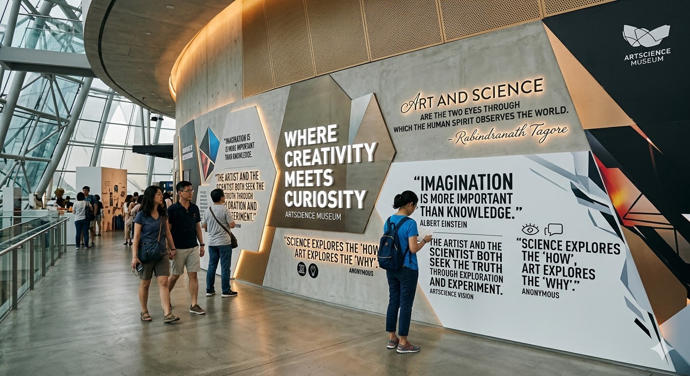 Art Science Museum Quotes