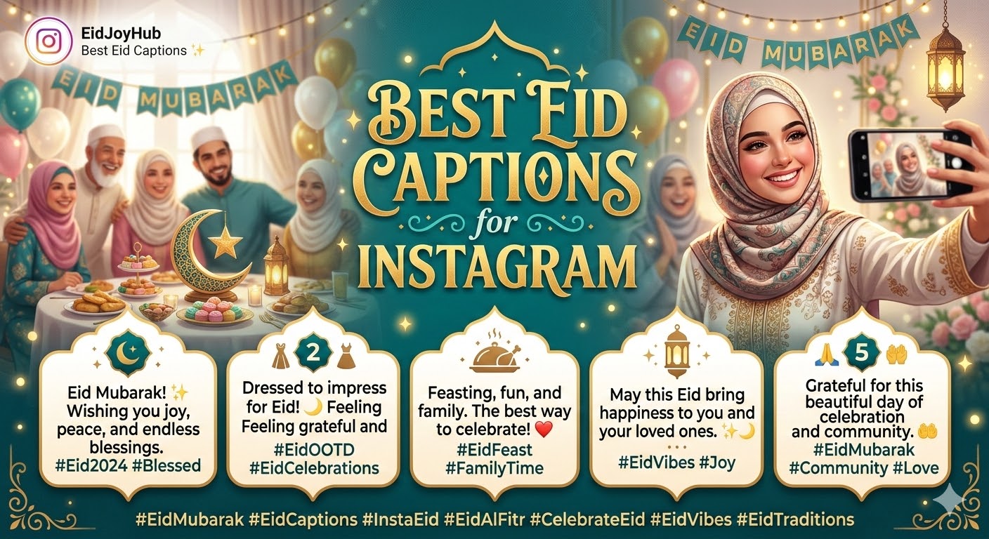 Best Eid Captions for Instagram