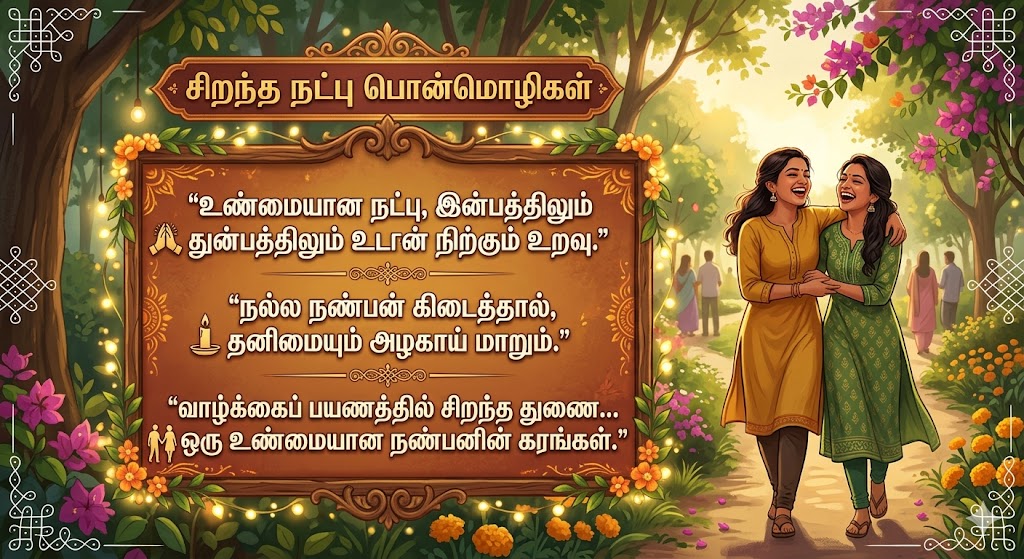 Best Friendship Quotes in Tamil