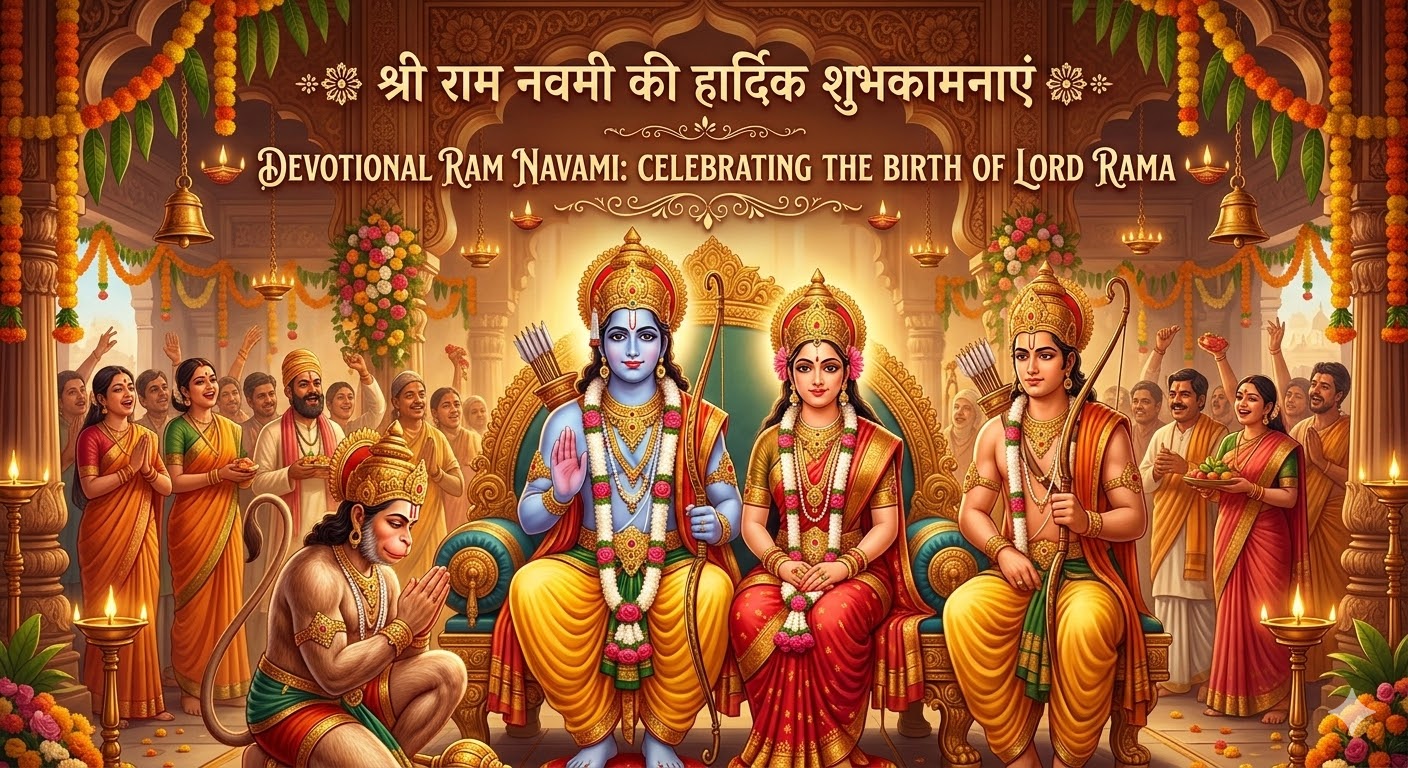 Devotional Ram Navami Caption