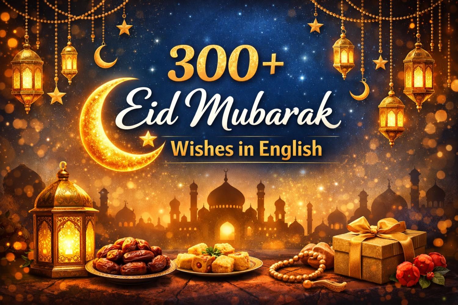 Eid Mubarak Wishes in English