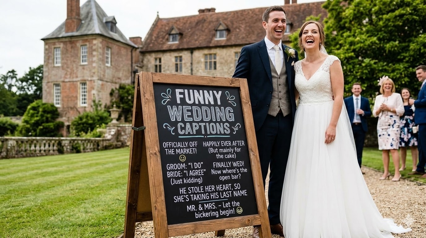 Funny Wedding Captions