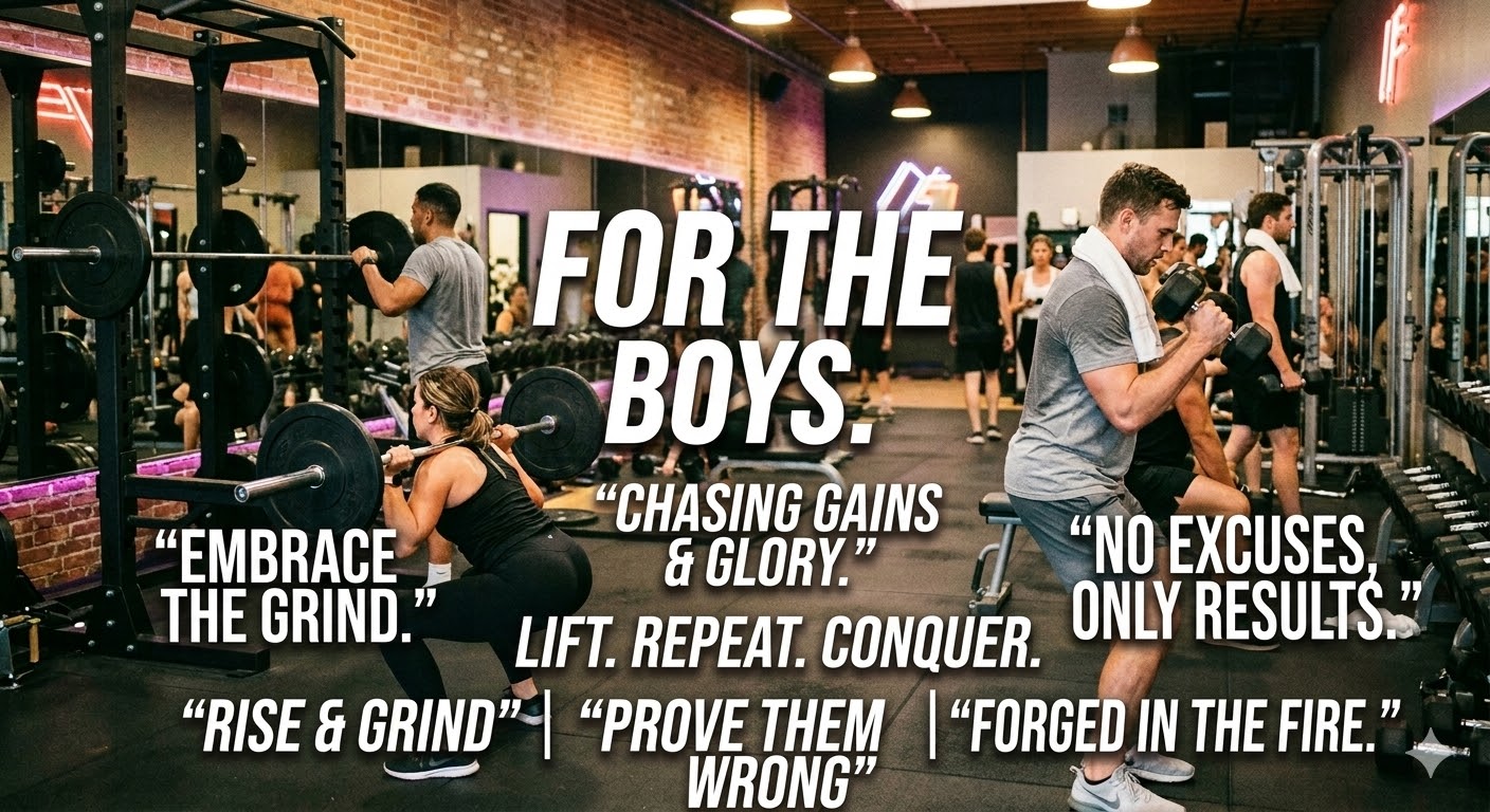 Gym captions for instagram for boy