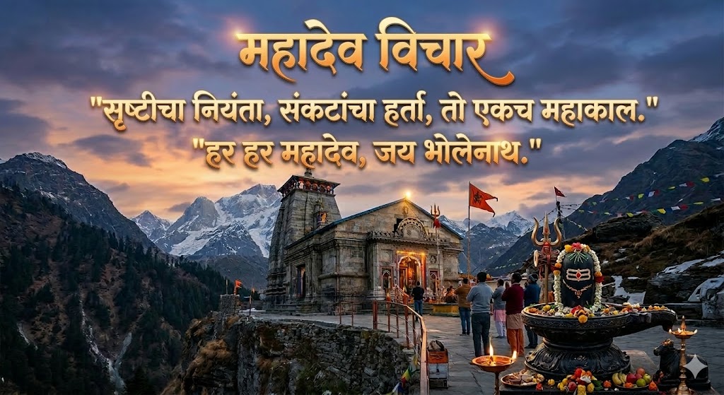 Mahadev Quotes in Marathi