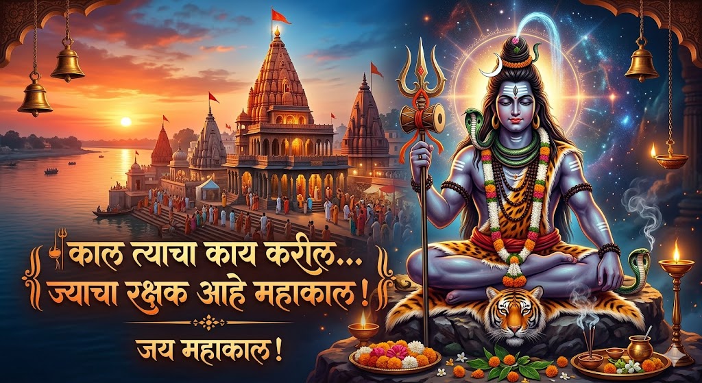 Mahakal Caption in Marathi