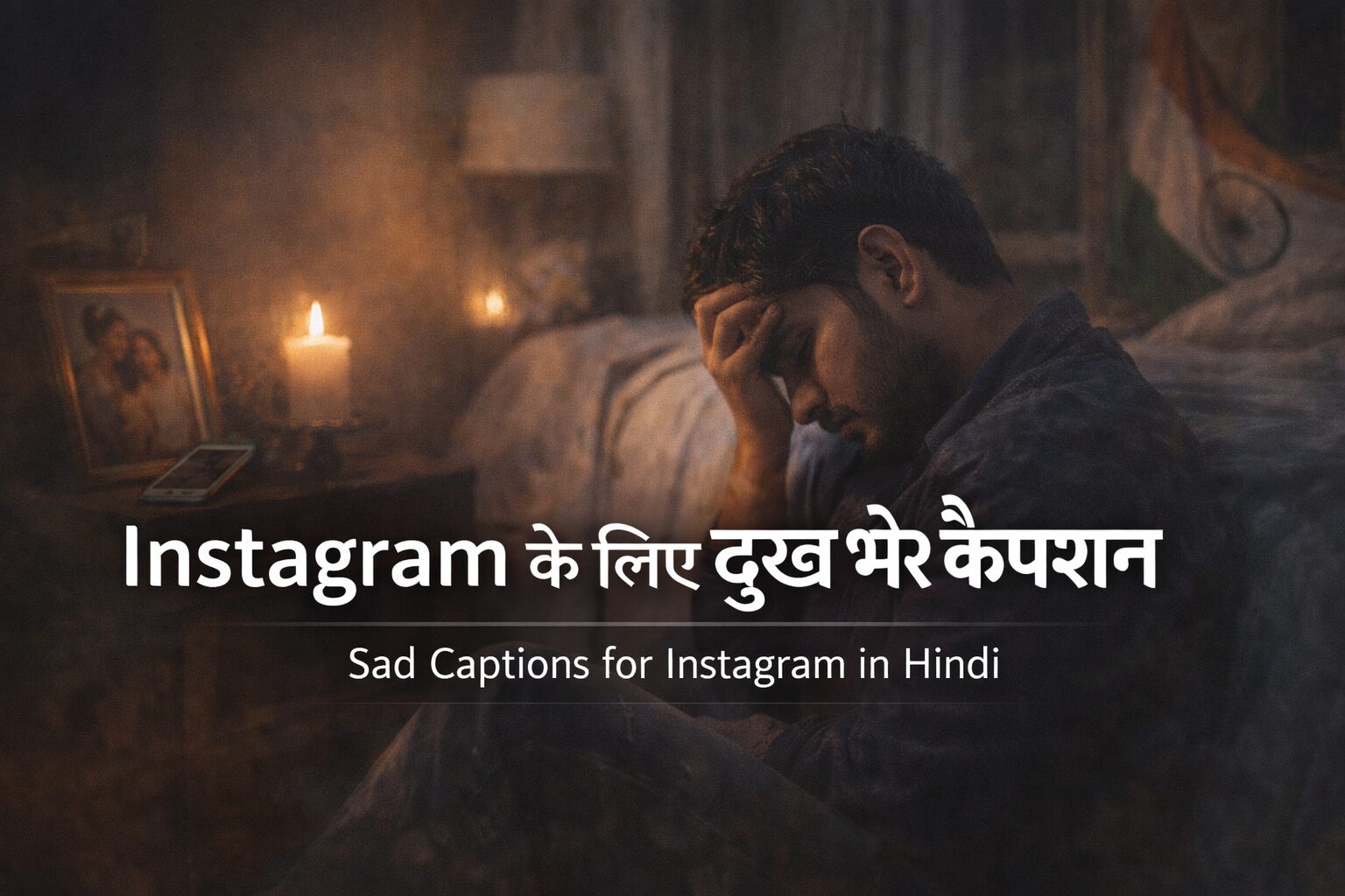 Sad Captions for Instagram in Hindi