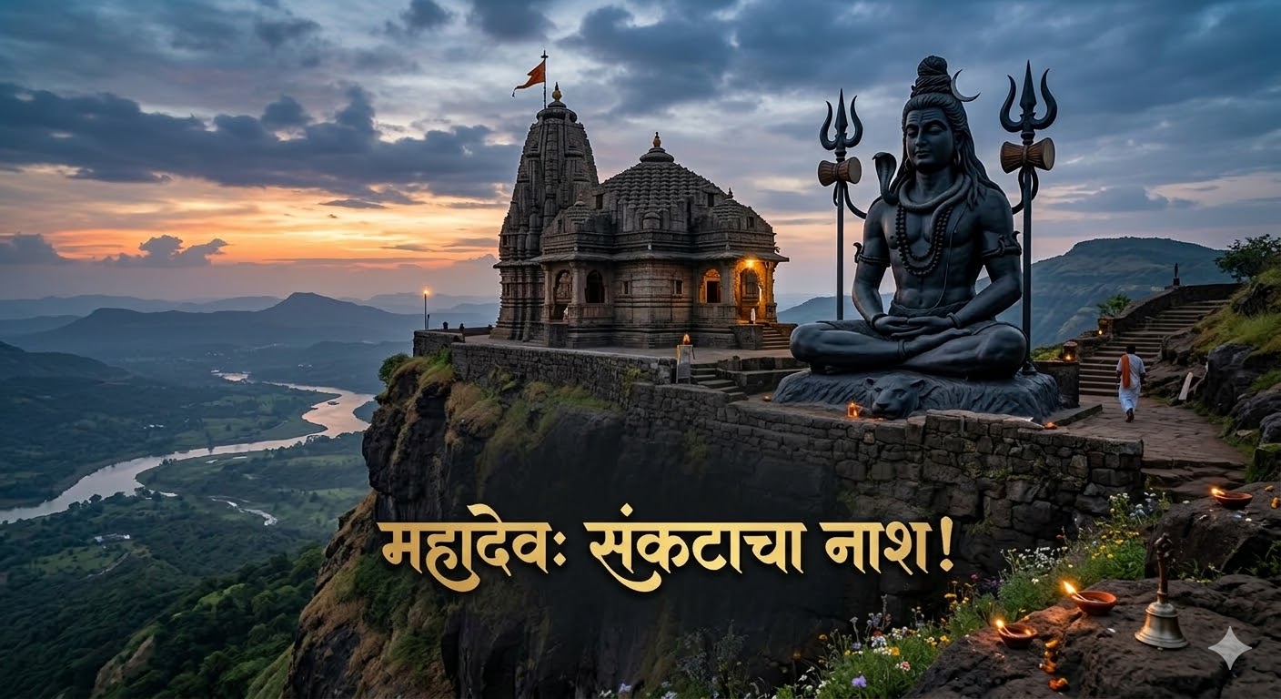 Short Mahadev Caption in Marathi