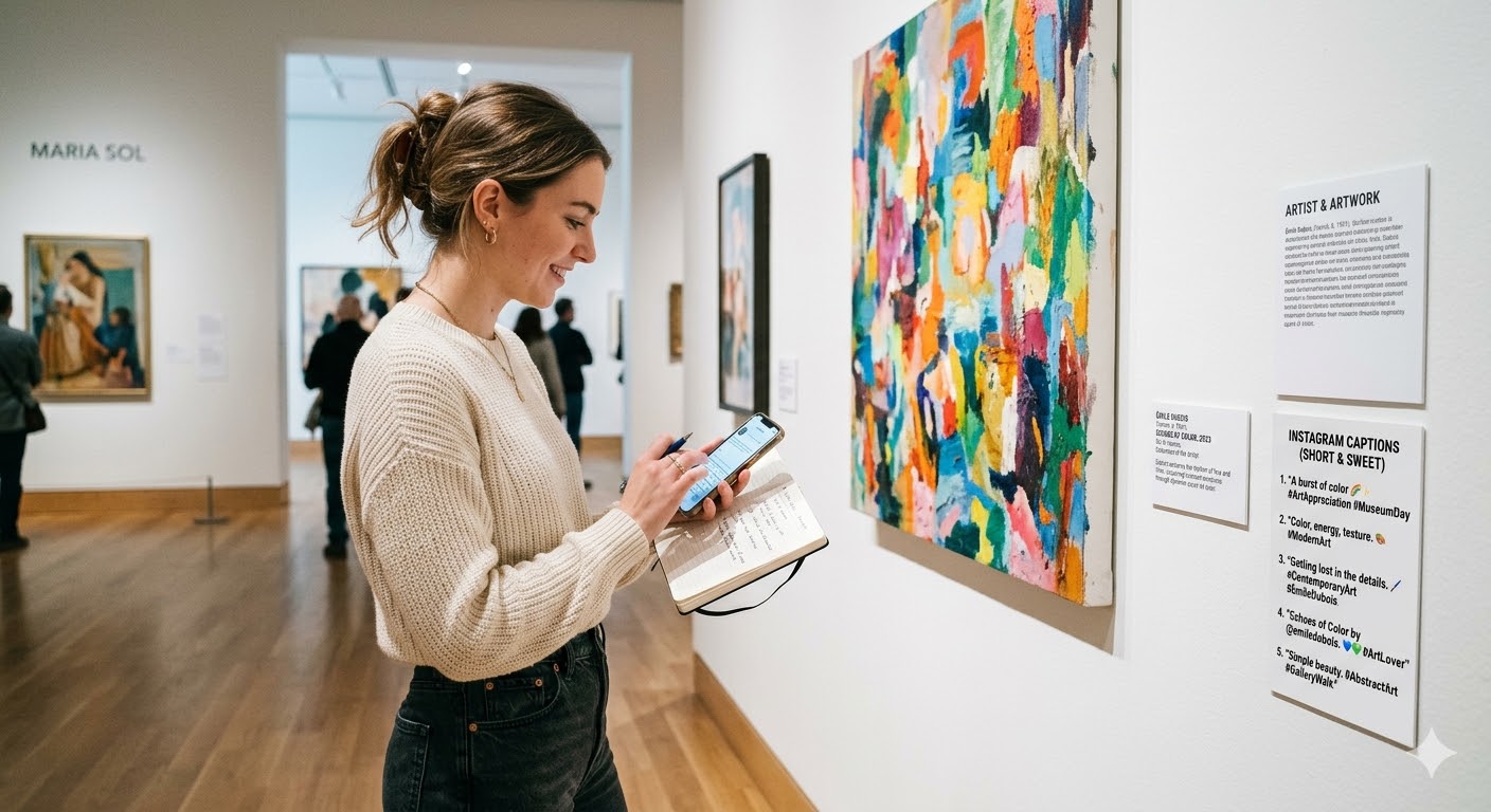Short Museum Captions for Instagram