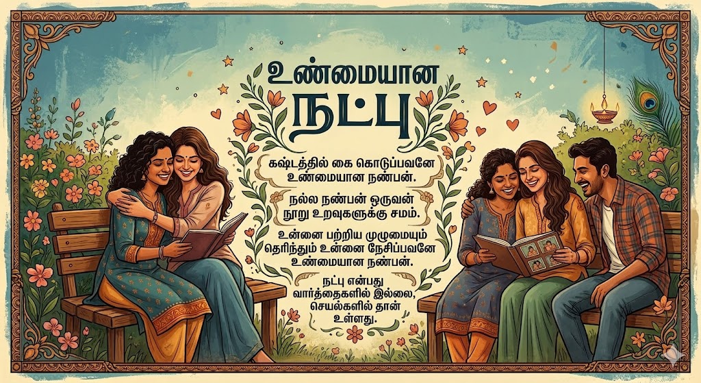 True Friendship Quotes in Tamil