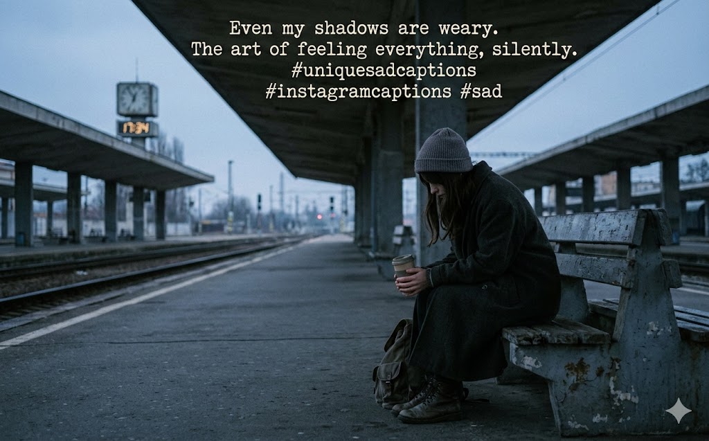 Unique Sad Captions for Instagram