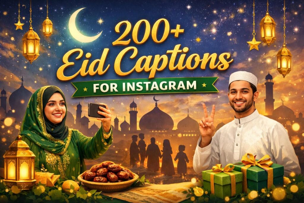 200+ Eid Captions for Instagram