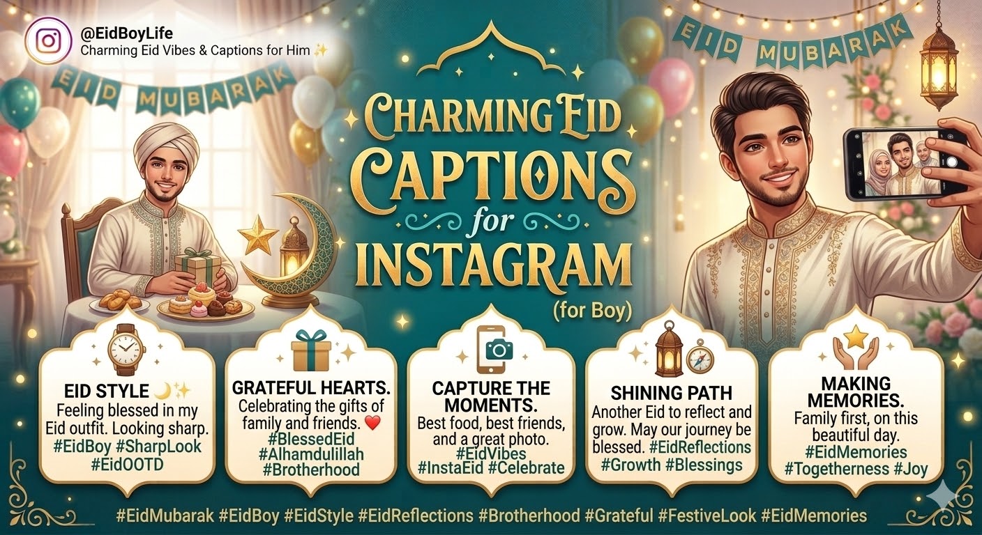 eid captions for instagram for boy