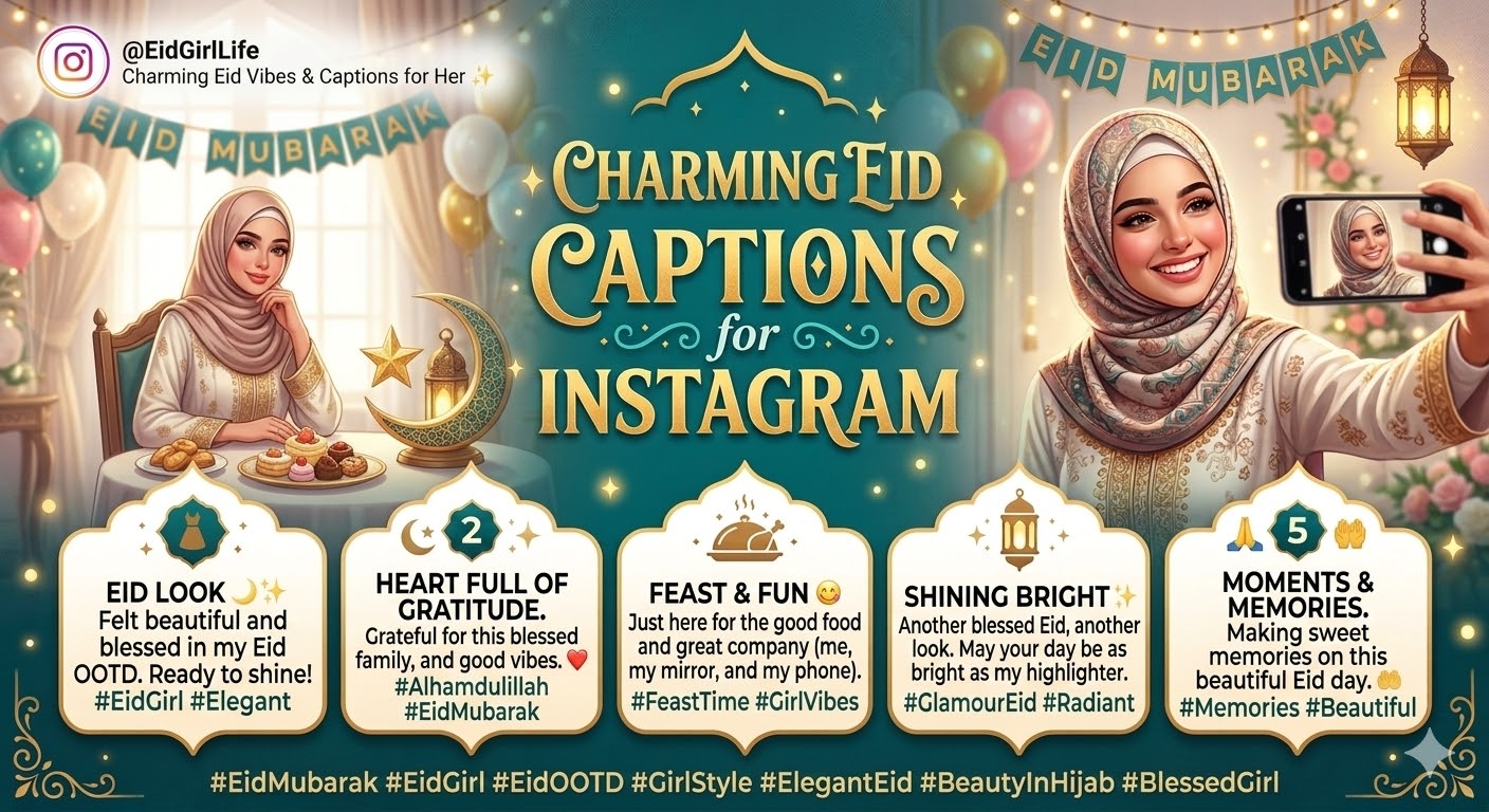 eid captions for instagram for girl