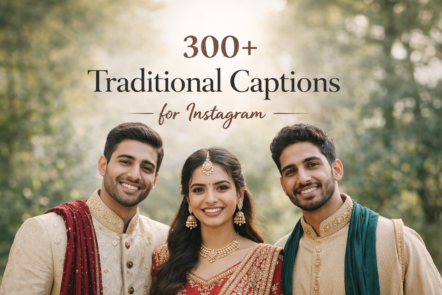 Traditional Captions for Instagram