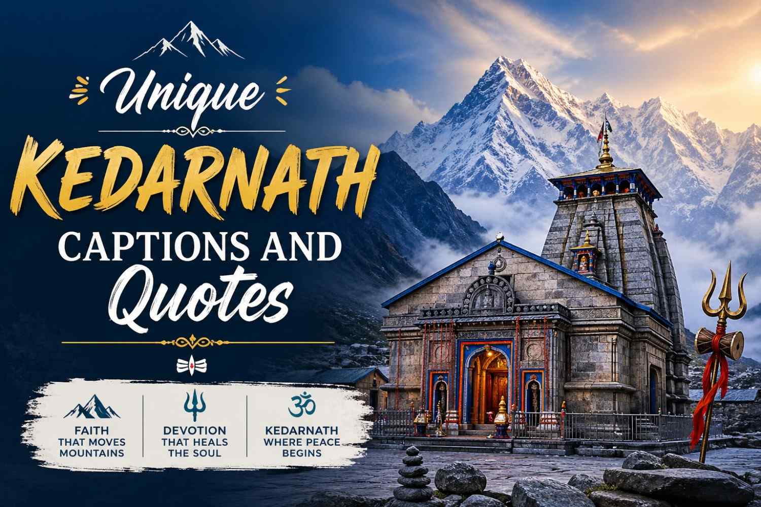 Kedarnath Caption