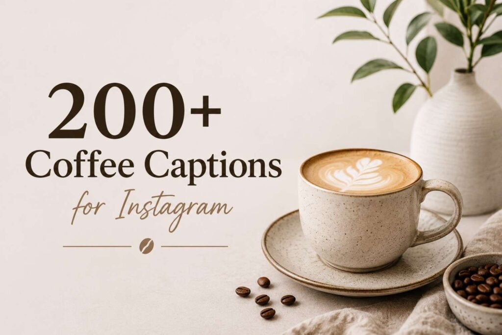 Coffee Captions for Instagram