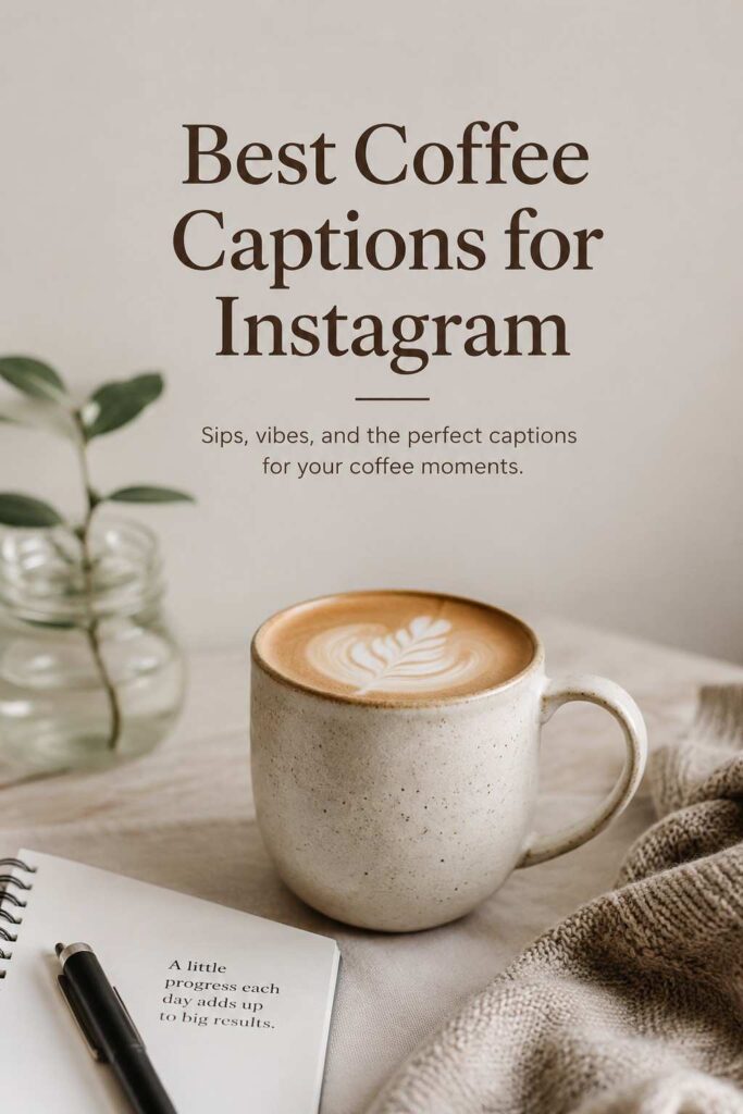 Best Coffee Captions for Instagram 