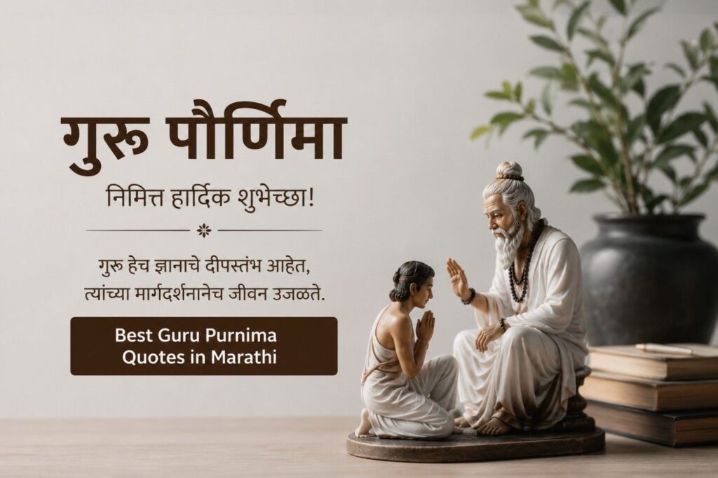 Best Guru Purnima Quotes in Marathi