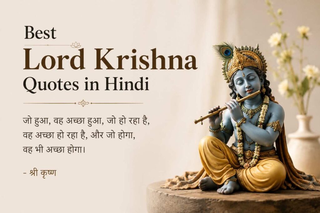 Best Lord Krishna Quotes in Hindi