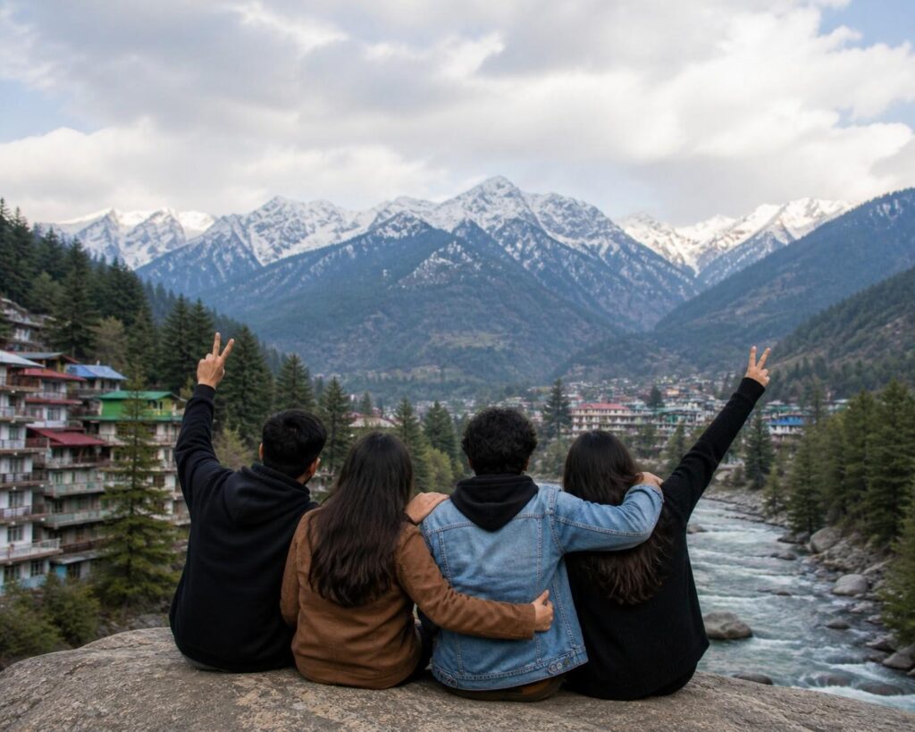 Caption for Manali Trip 