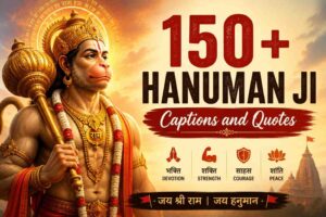 Hanuman Ji Captions and Quotes