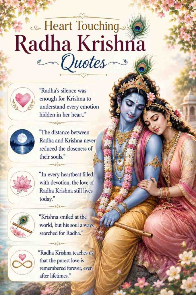 Heart Touching Radha Krishna Quotes