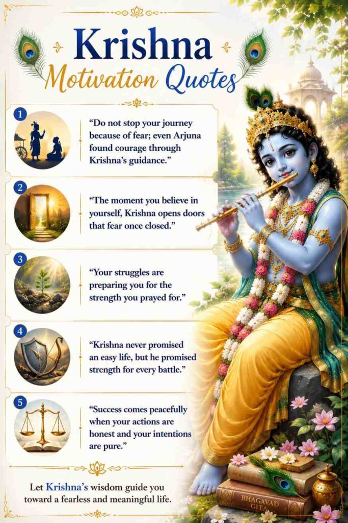 Krishna Motivation Quotes