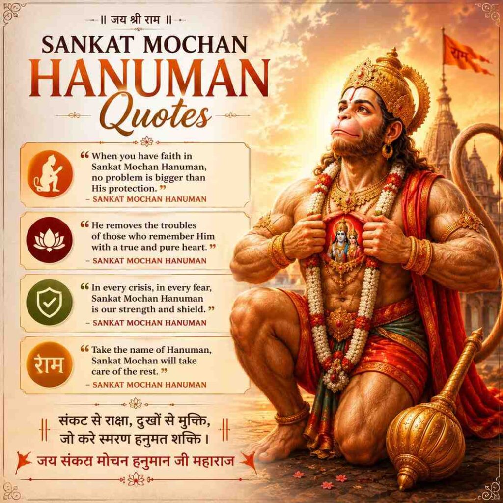 Sankat Mochan Hanuman Quotes