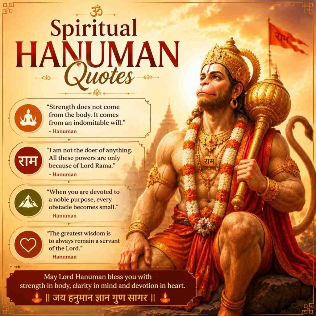 Spiritual Hanuman Quotes