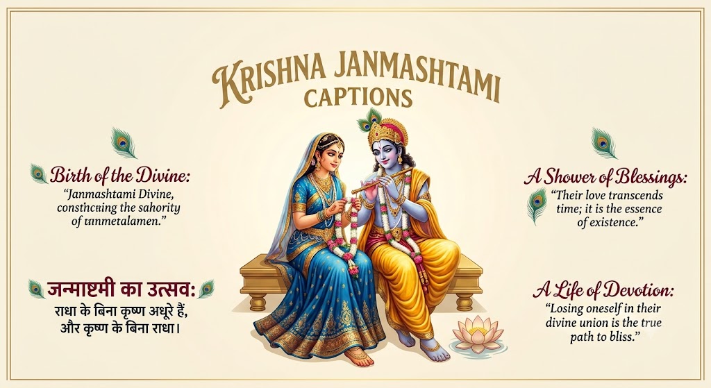 Krishna Janmashtami Captions