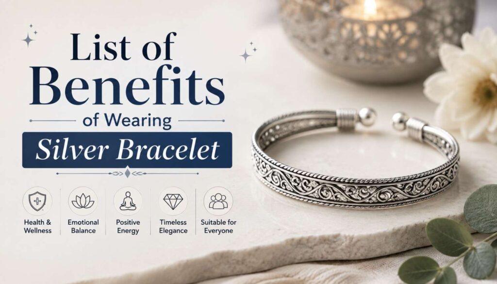 List of Benefits of Wearing Silver Bracelet