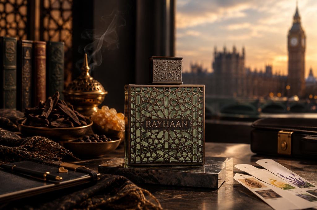 Rayhaan perfumes featuring distinctive fragrance profiles for different styles and occasions